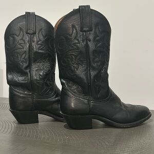 Dan Post black cowgirl cowboy boots